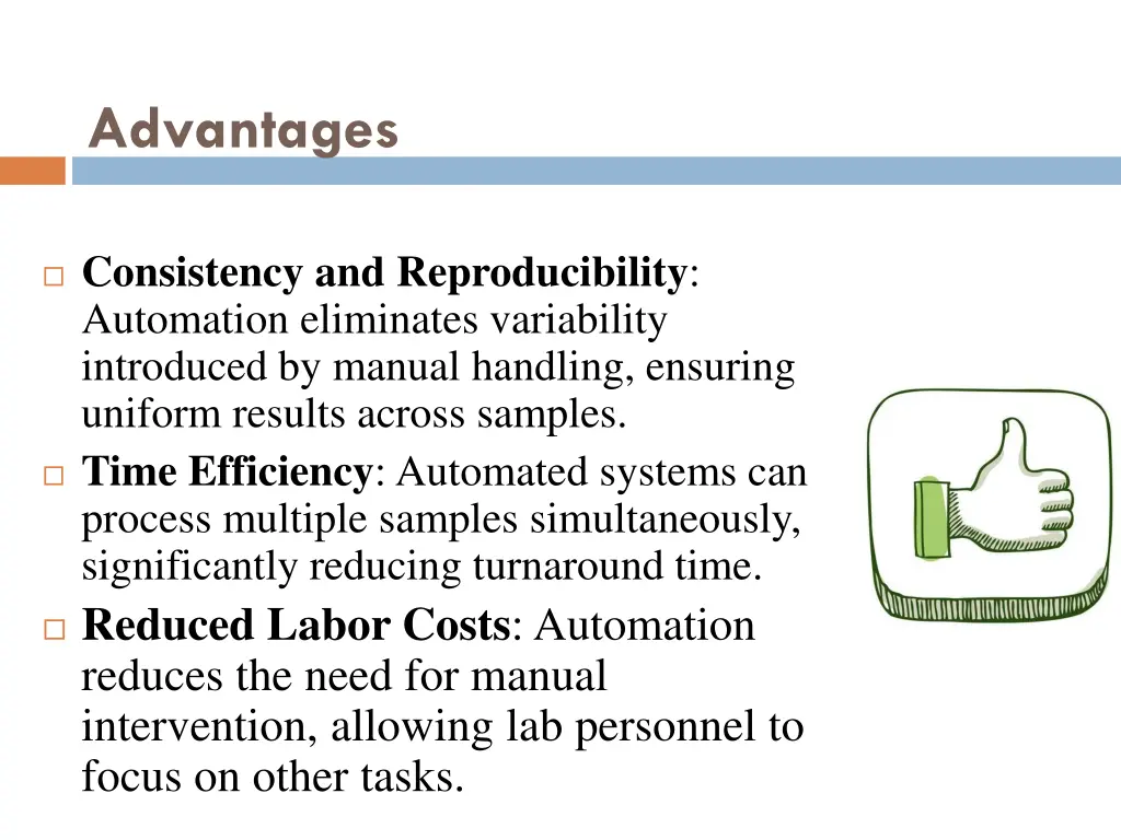 advantages