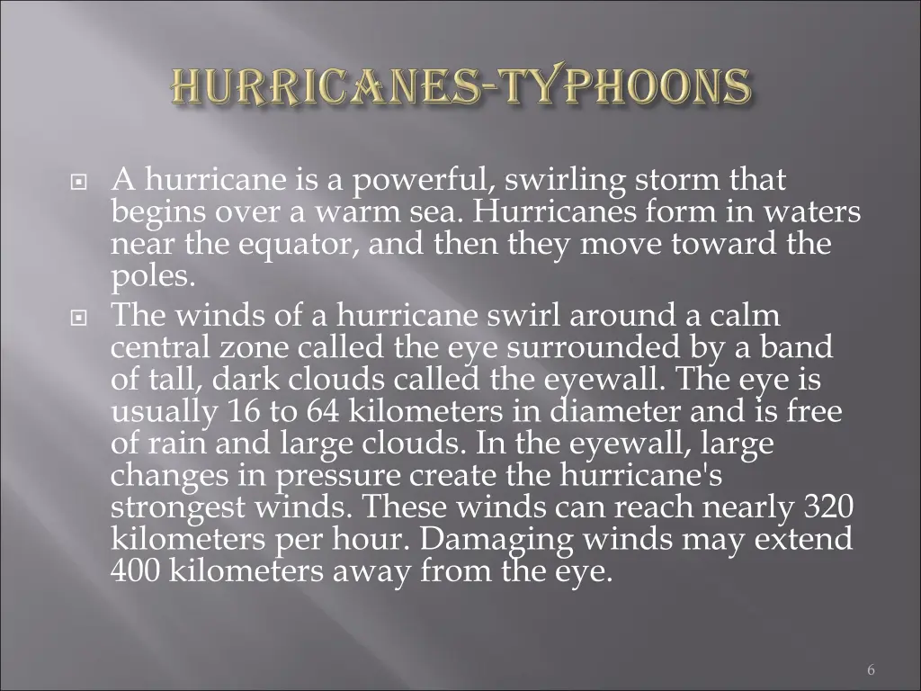 a hurricane is a powerful swirling storm that