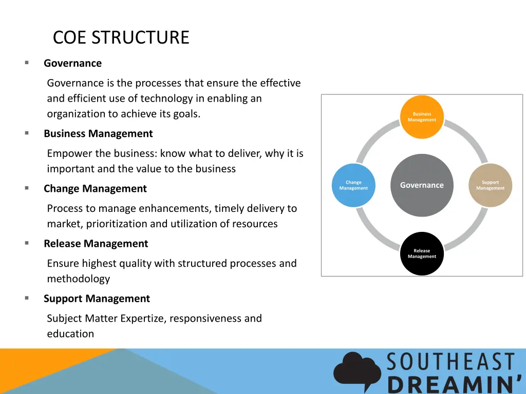 coe structure