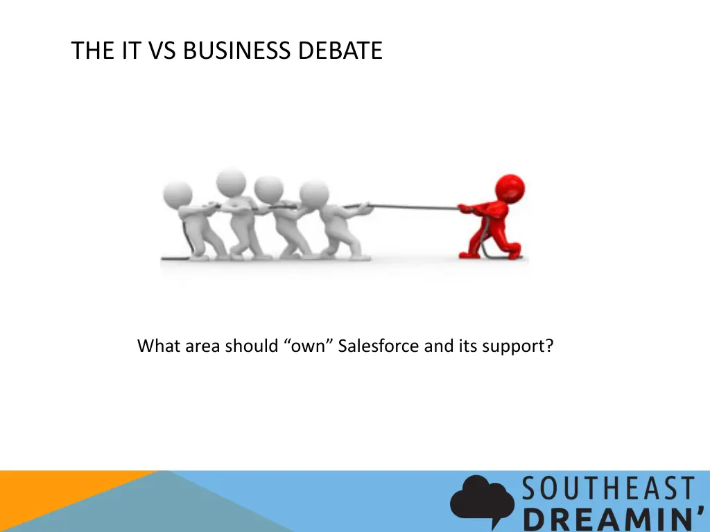 the it vs business debate