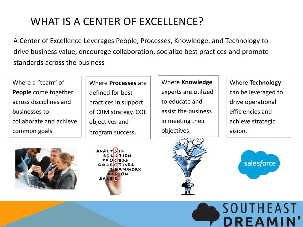 what is a center of excellence