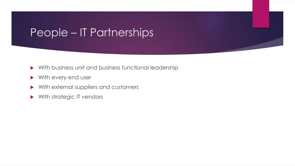 people it partnerships