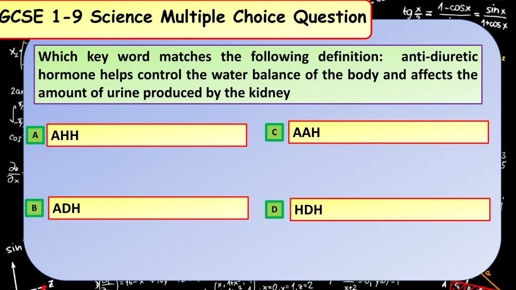 gcse 1 9 science multiple choice question 15