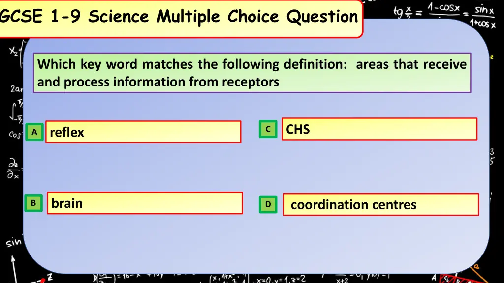 gcse 1 9 science multiple choice question 3