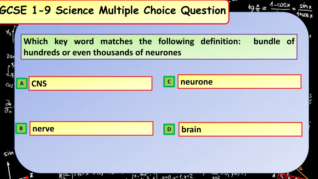 gcse 1 9 science multiple choice question 9