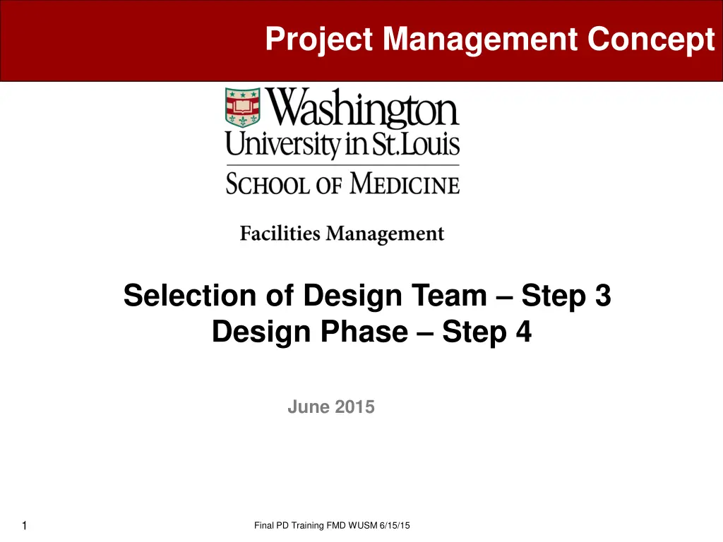 project management concept
