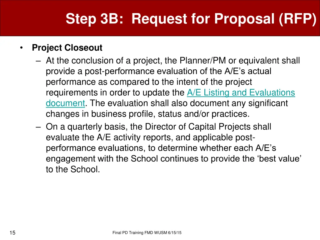 step 3b request for proposal rfp 7