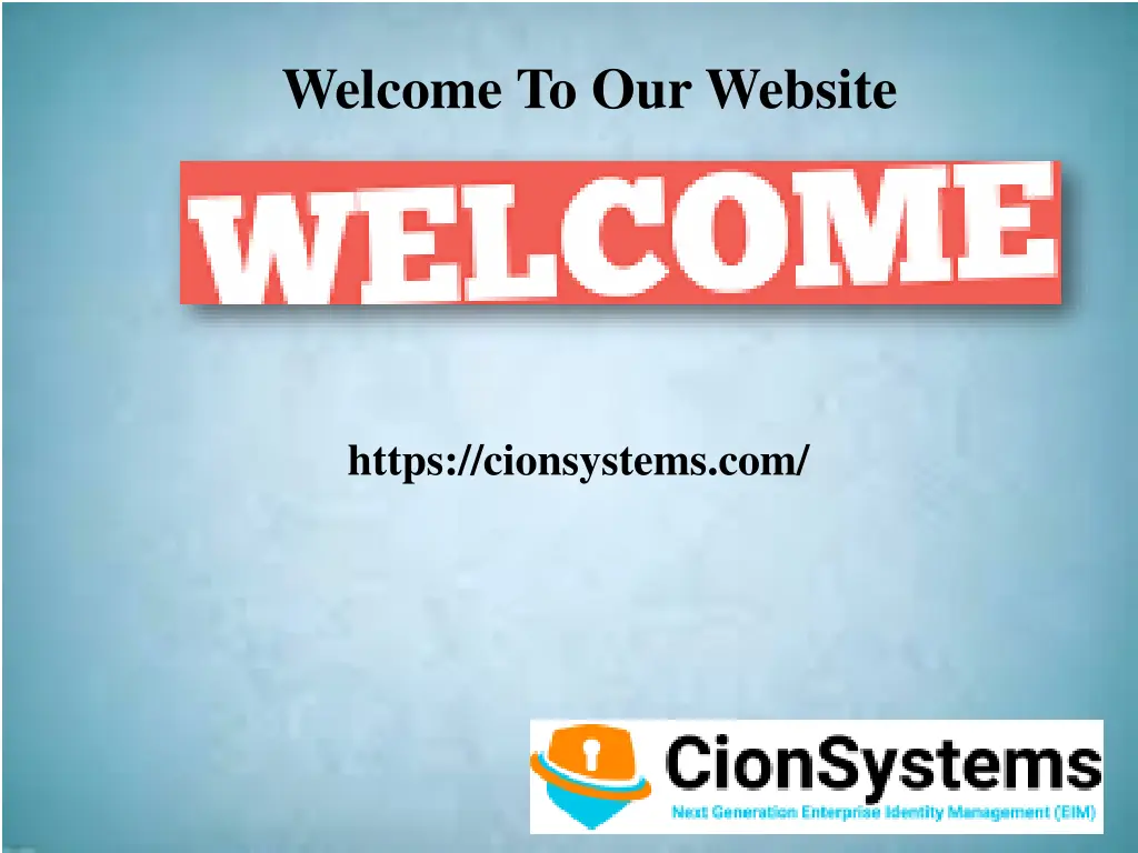 welcome to our website