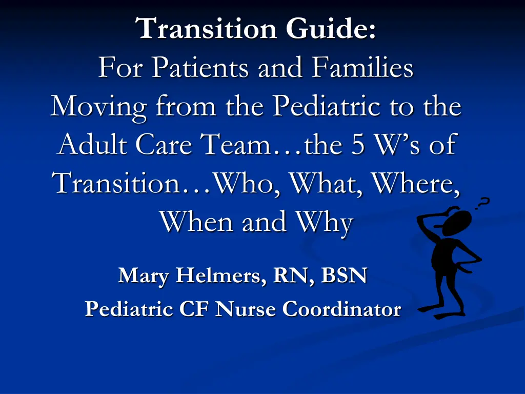 transition guide for patients and families moving