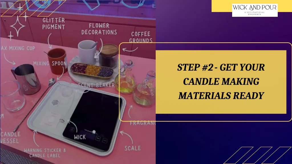 step 2 get your candle making materials ready