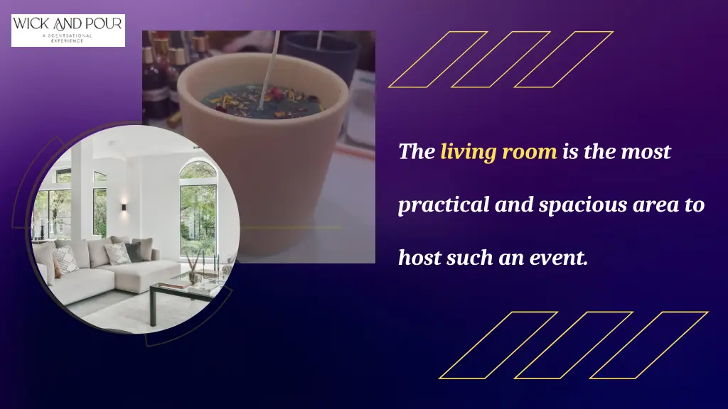 the living room is the most