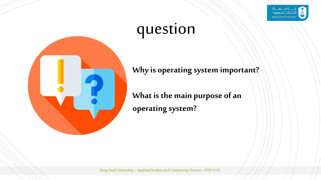question