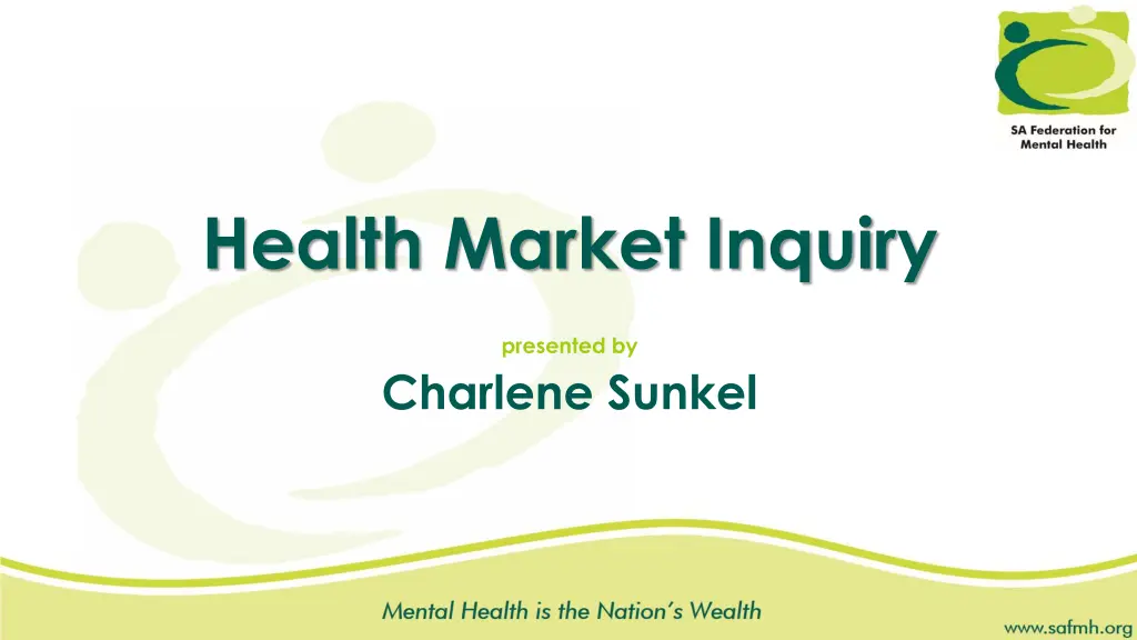 health market inquiry