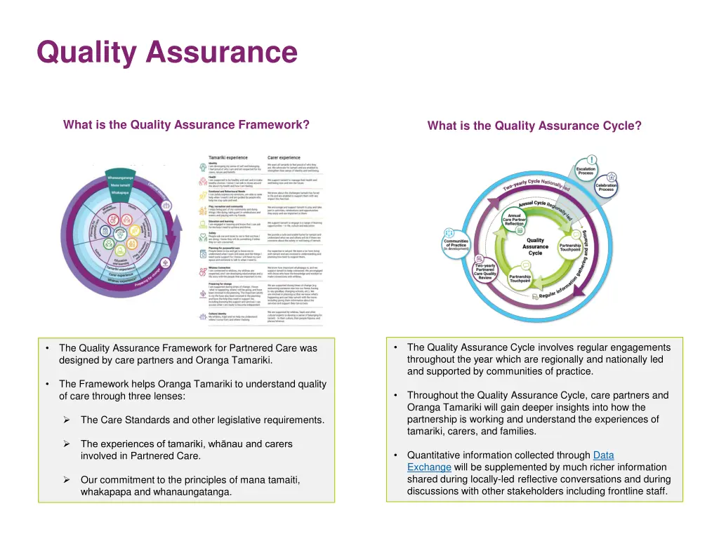 quality assurance
