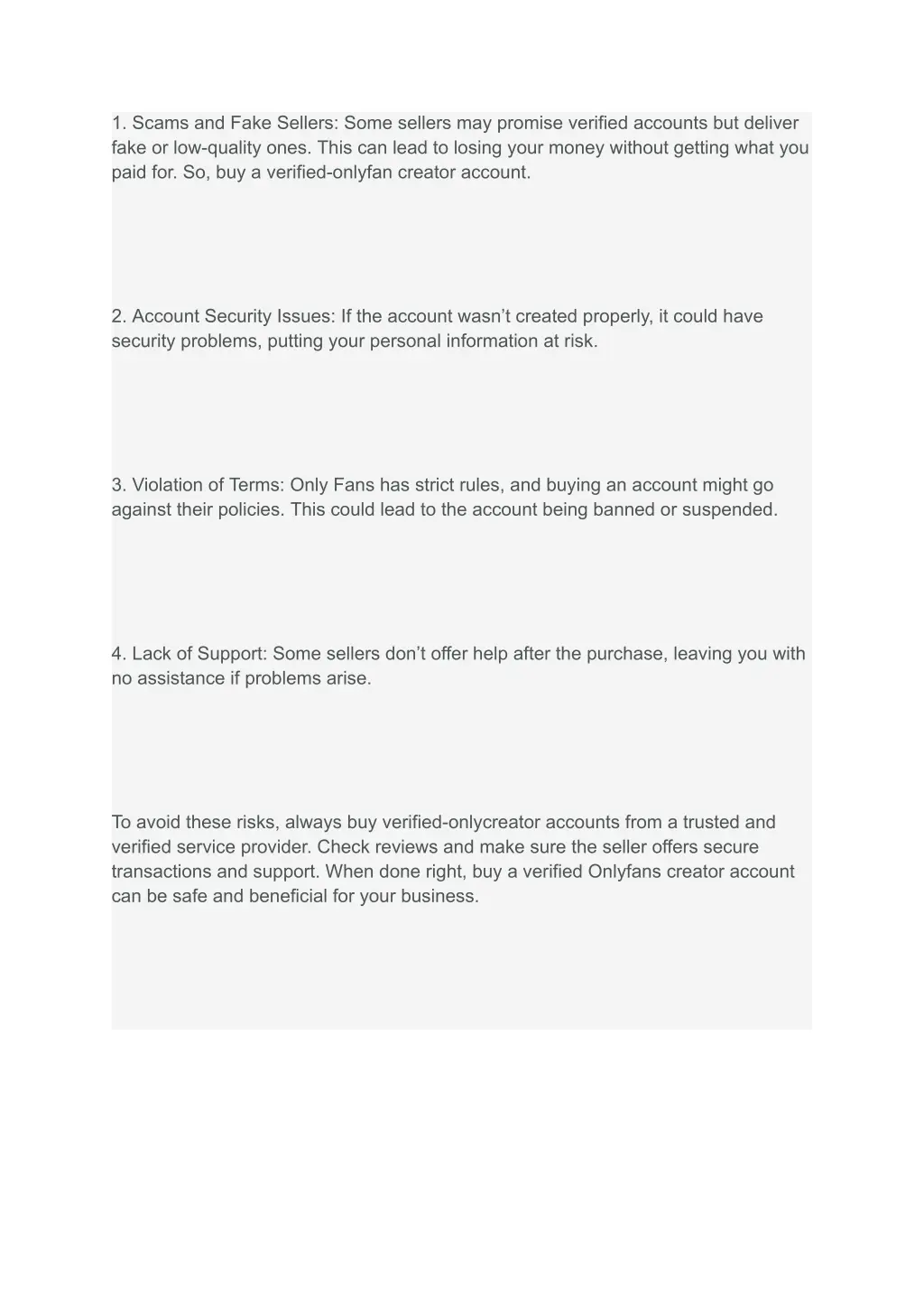 1 scams and fake sellers some sellers may promise