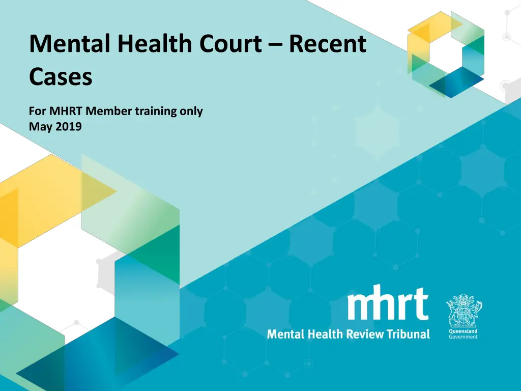 mental health court recent cases