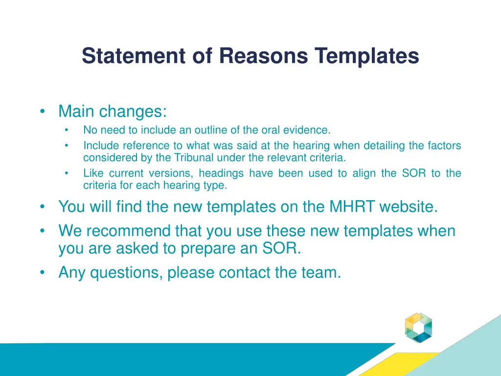 statement of reasons templates 1