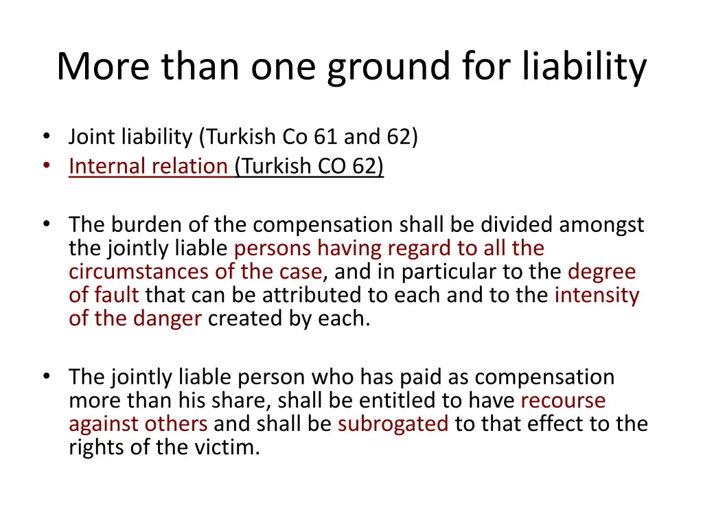 more than one ground for liability 1