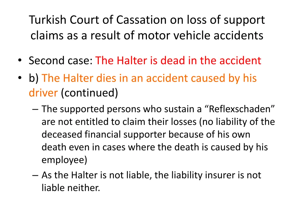 turkish court of cassation on loss of support 5