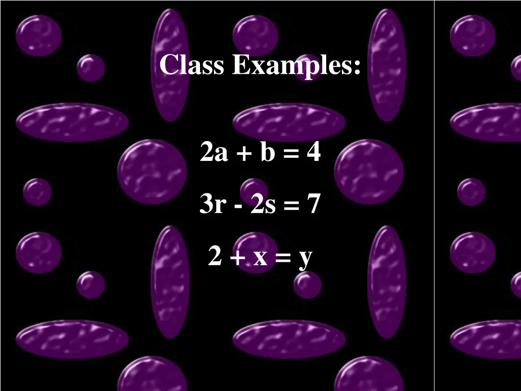 class examples