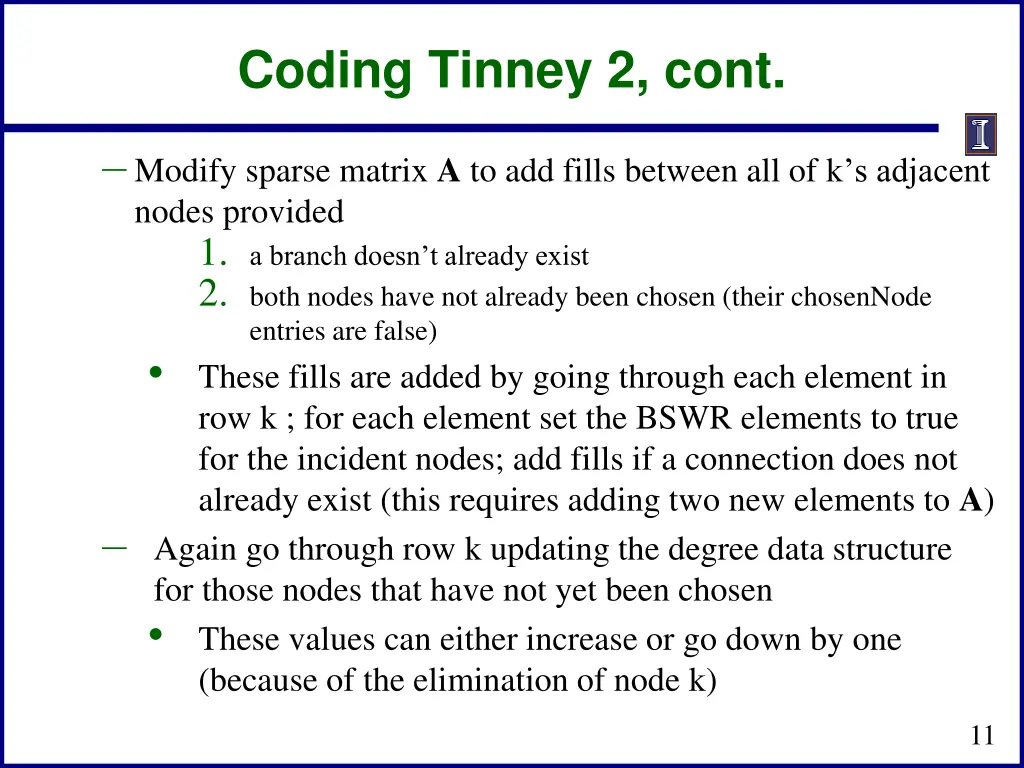 coding tinney 2 cont 1