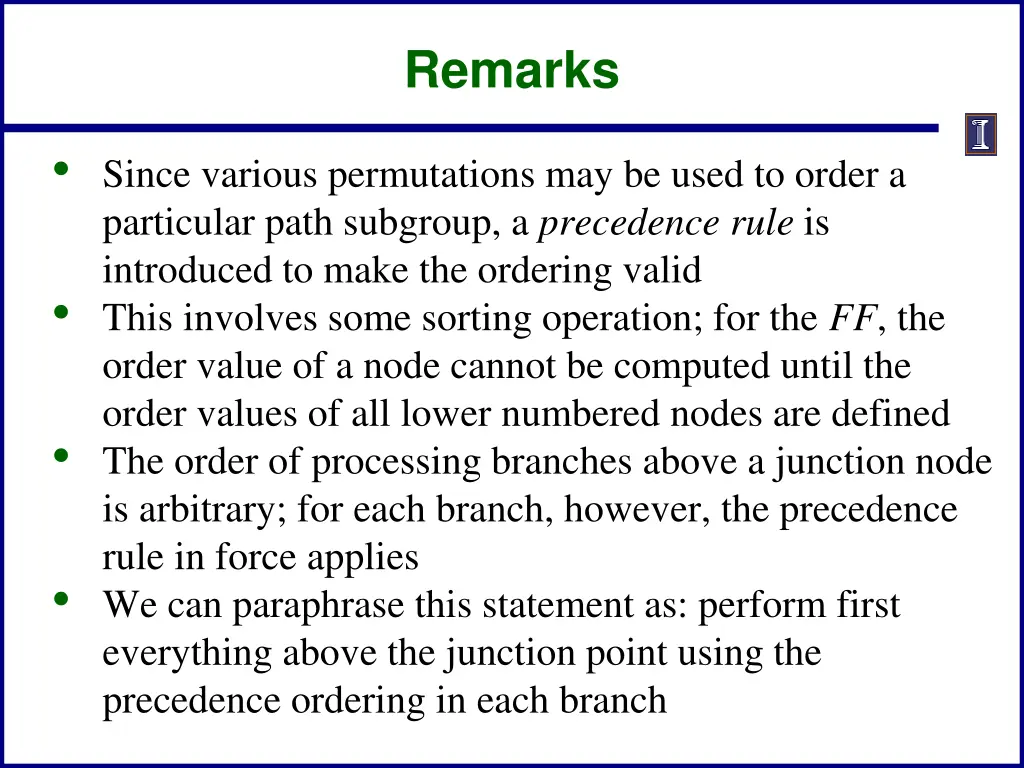 remarks