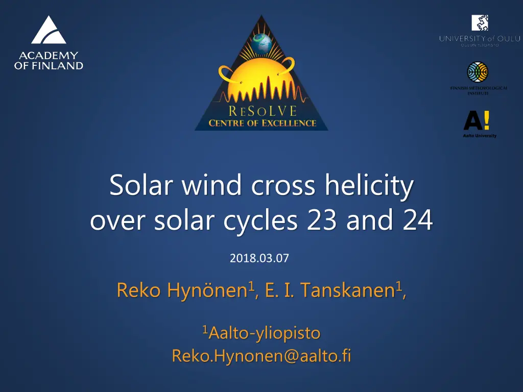 solar wind cross helicity over solar cycles