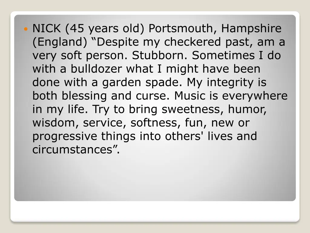 nick 45 years old portsmouth hampshire england