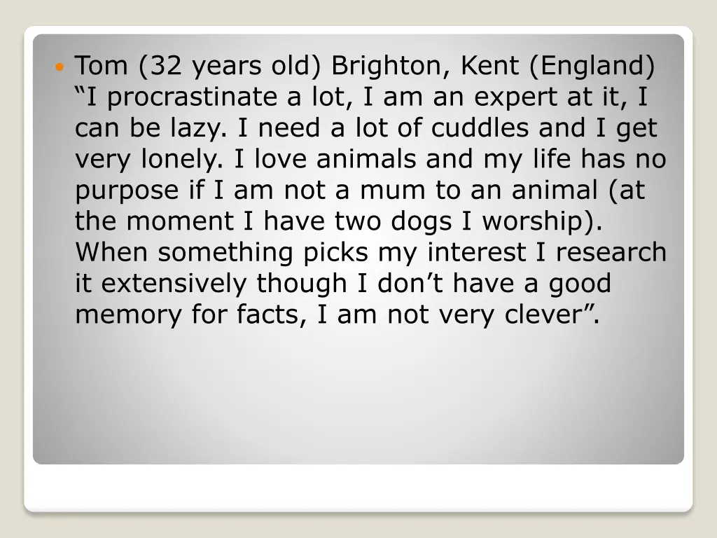 tom 32 years old brighton kent england