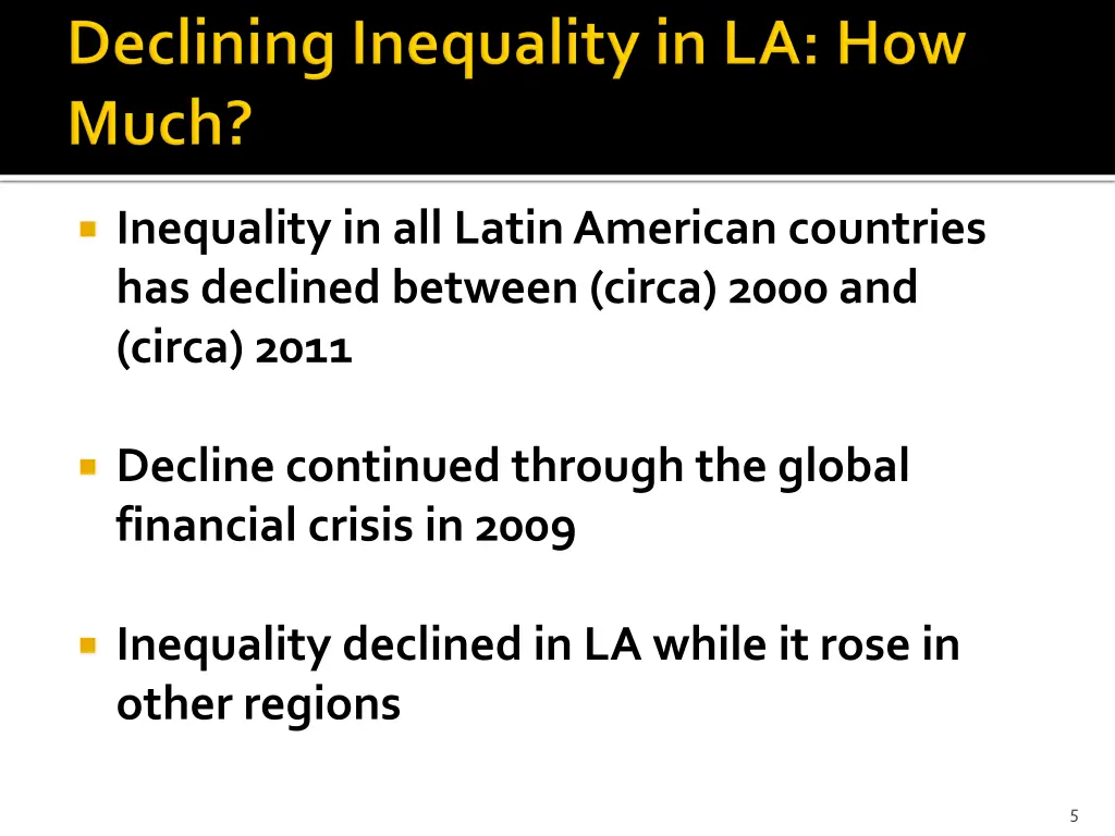 inequality in all latin american countries