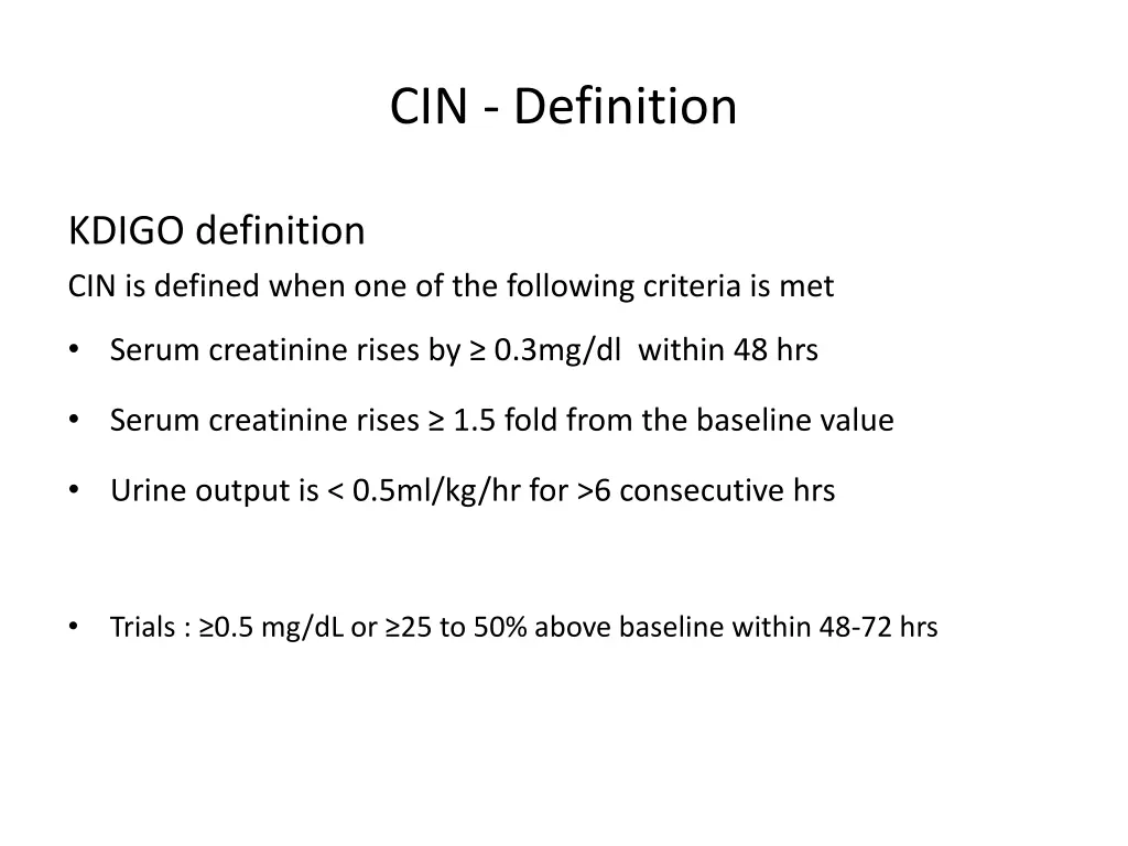 cin definition