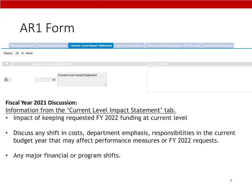 ar1 form 1