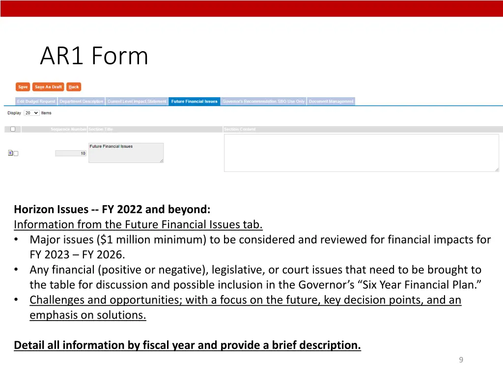 ar1 form 2