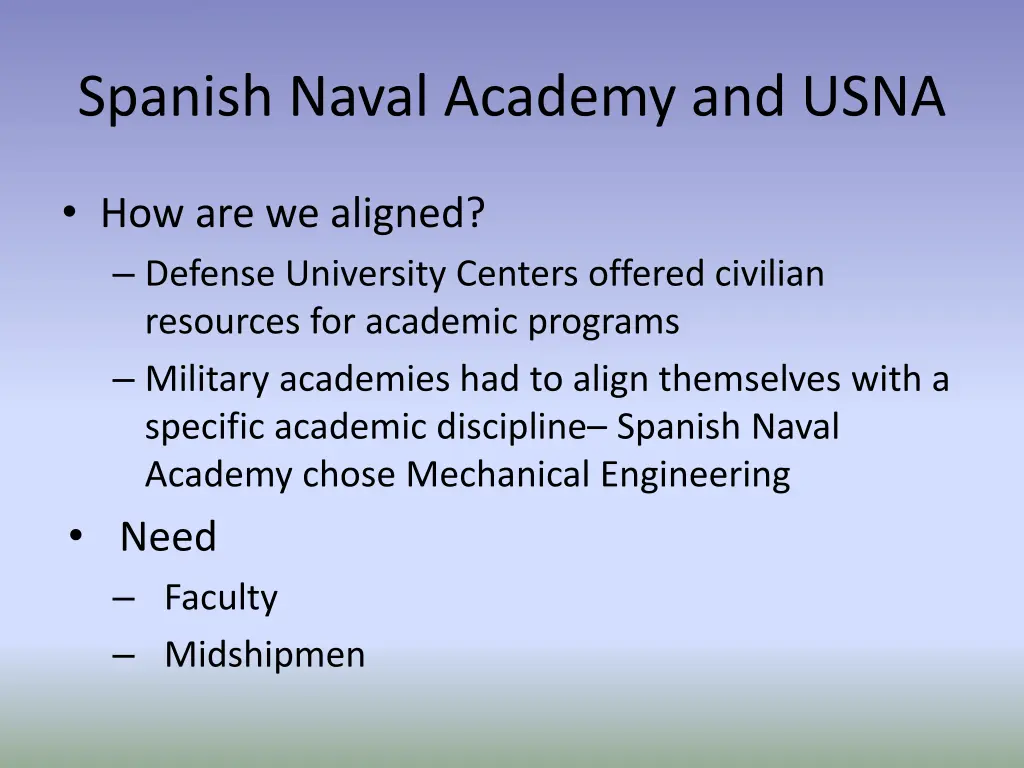 spanish naval academy and usna
