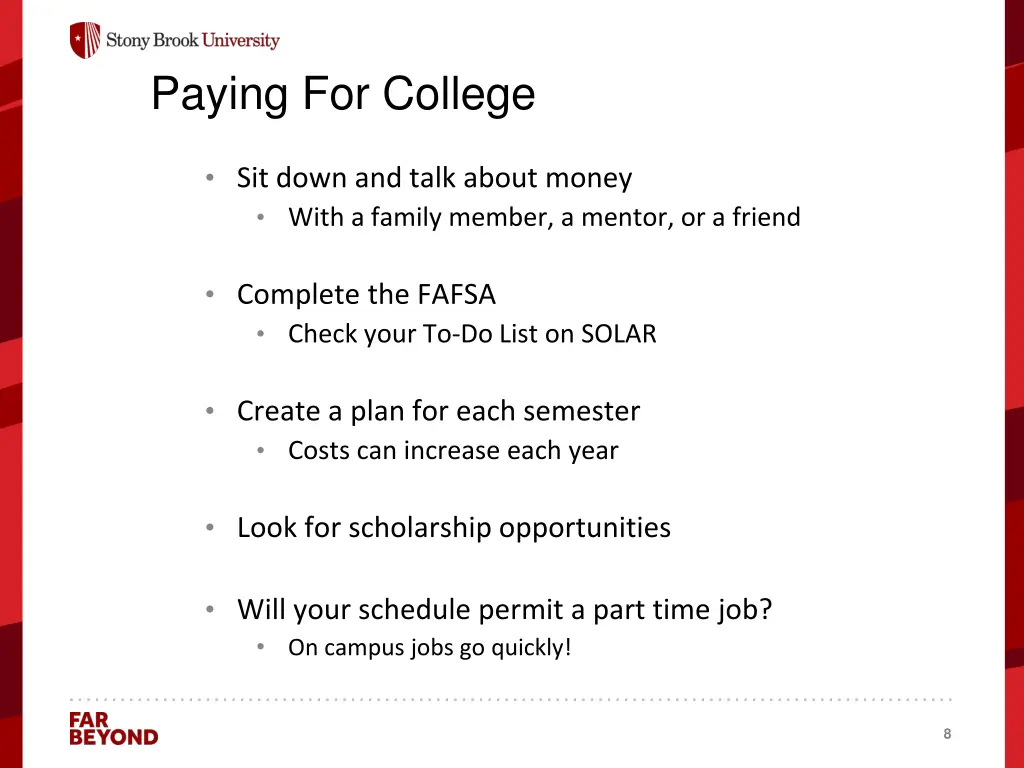paying for college