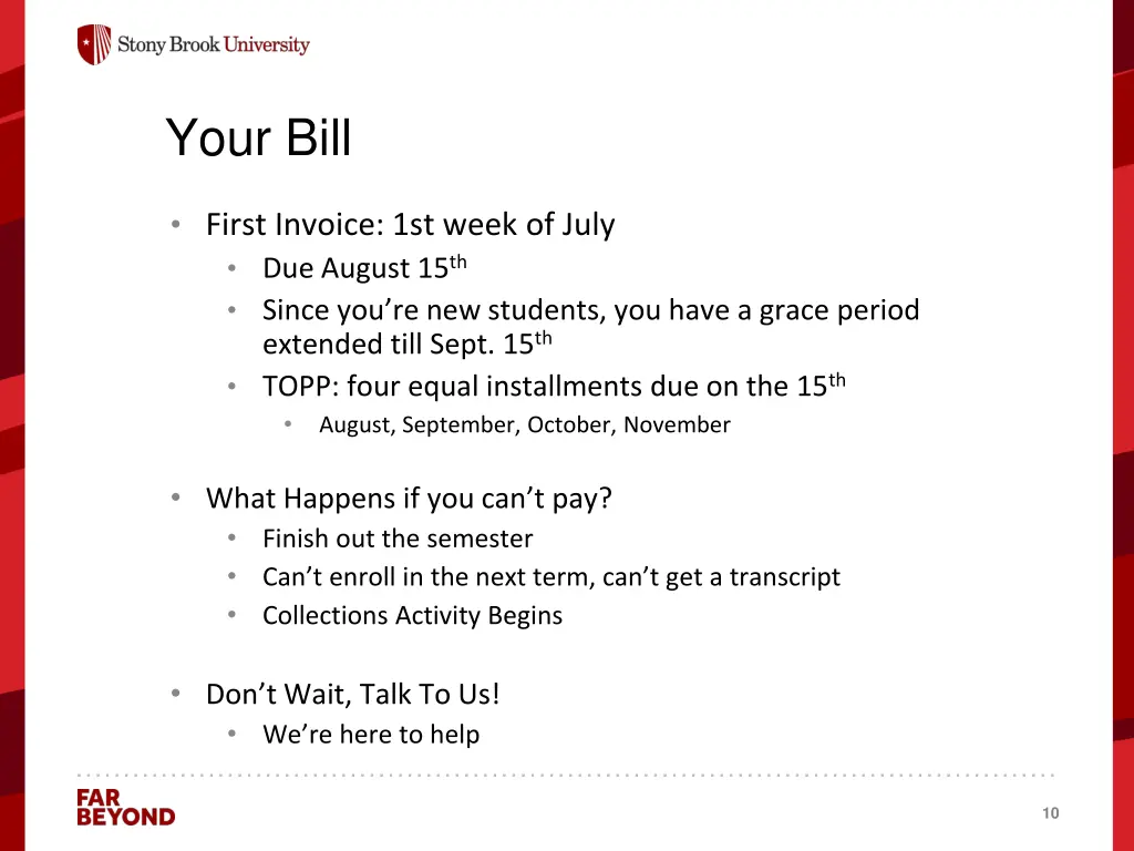 your bill