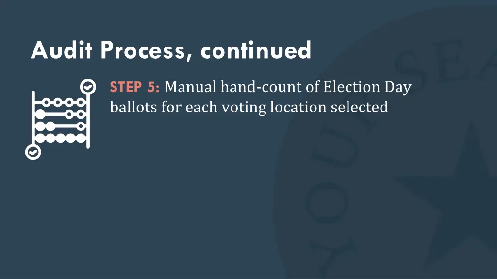 audit process continued 3