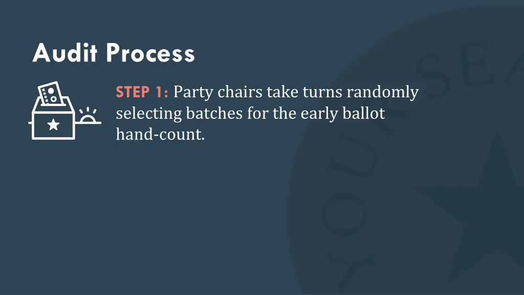 audit process