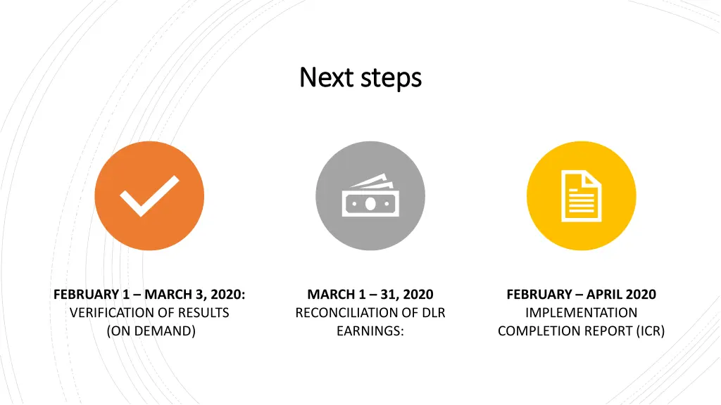 next steps next steps