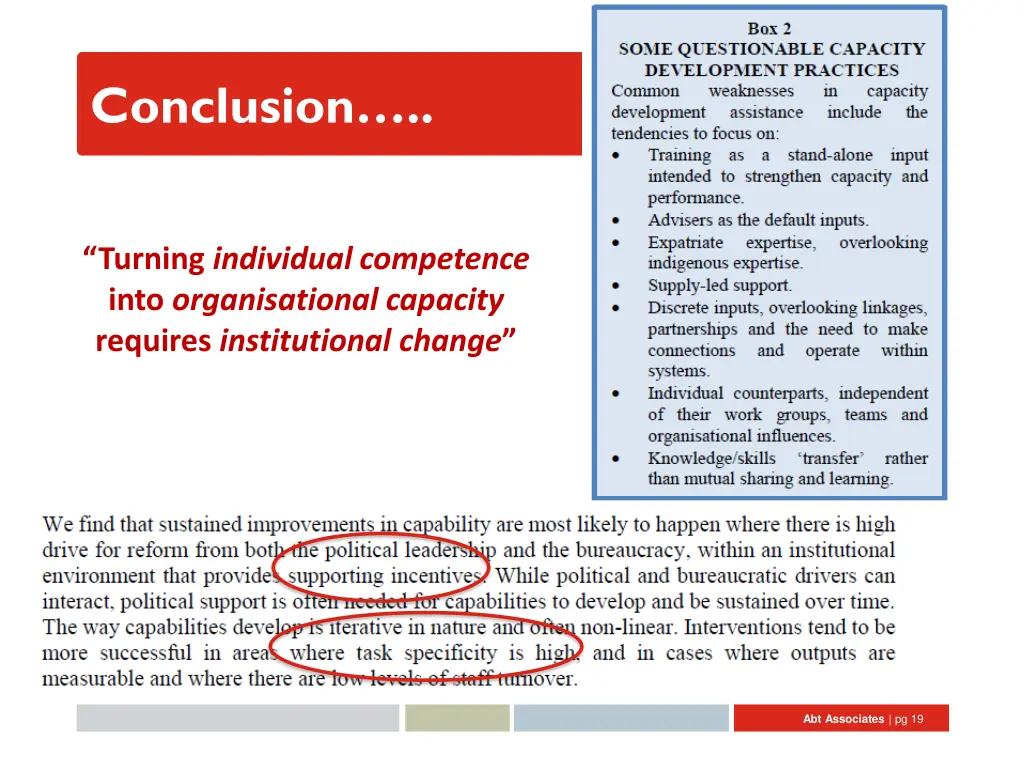conclusion