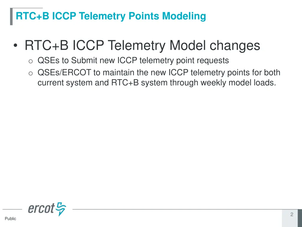 rtc b iccp telemetry points modeling