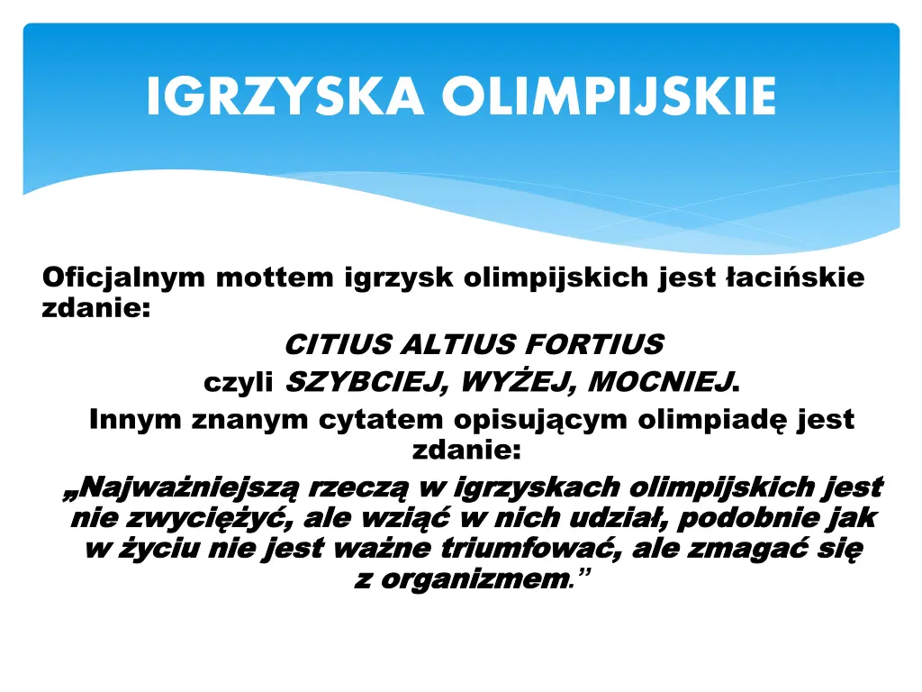 igrzyska olimpijskie 6
