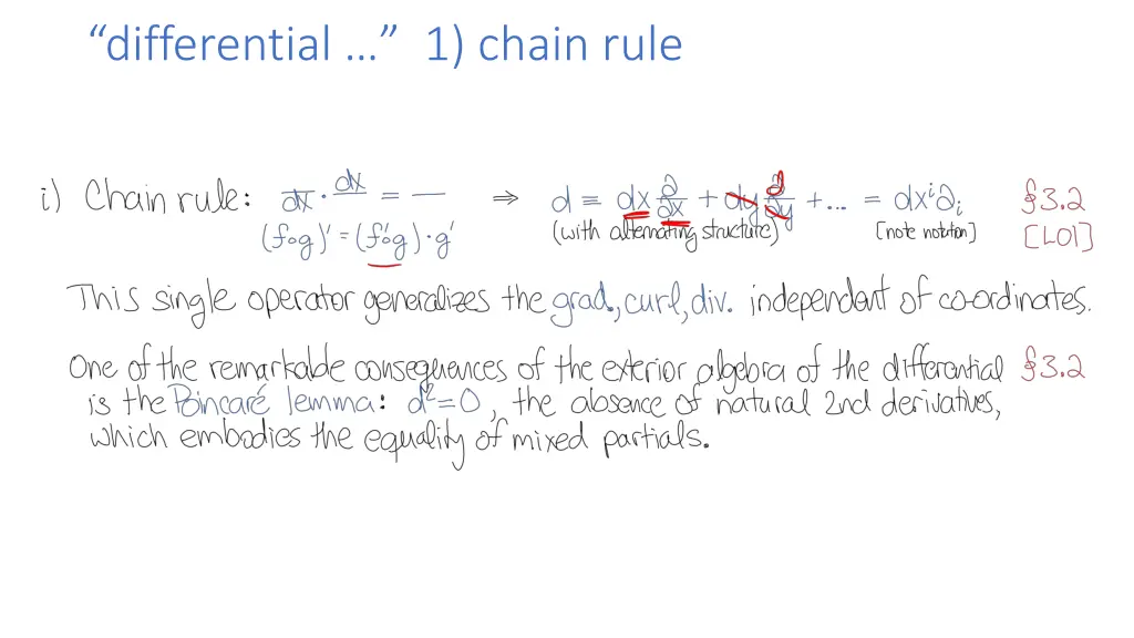 differential 1 chain rule