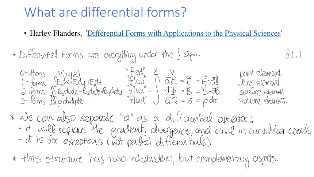 what are differential forms