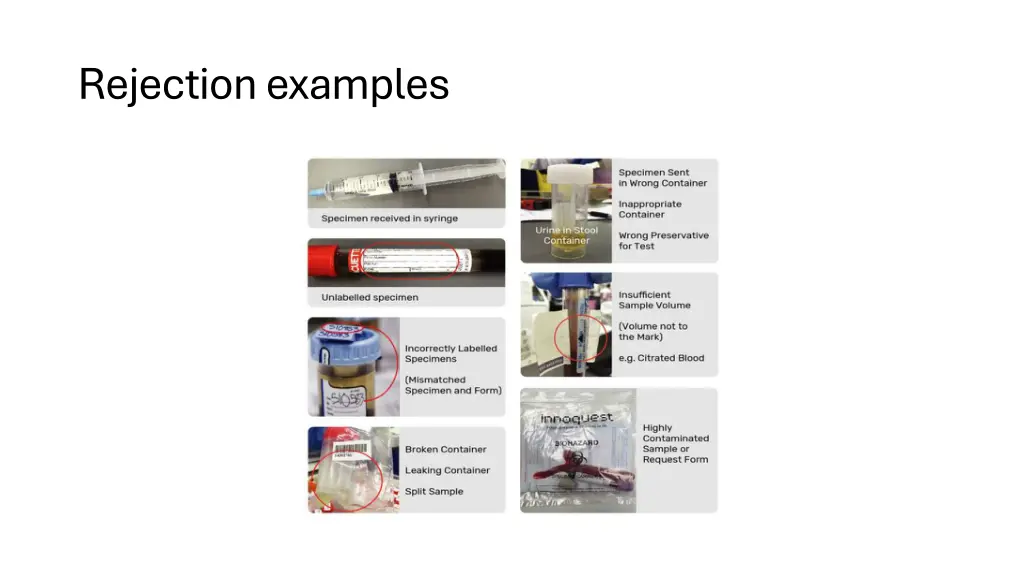 rejection examples