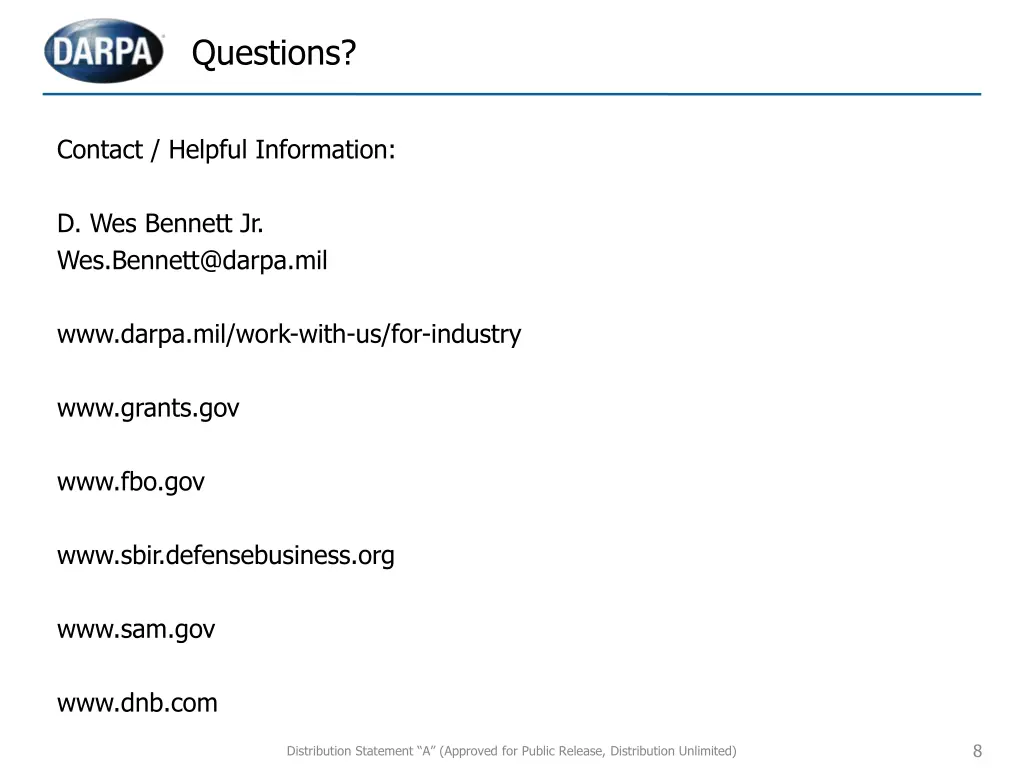 questions