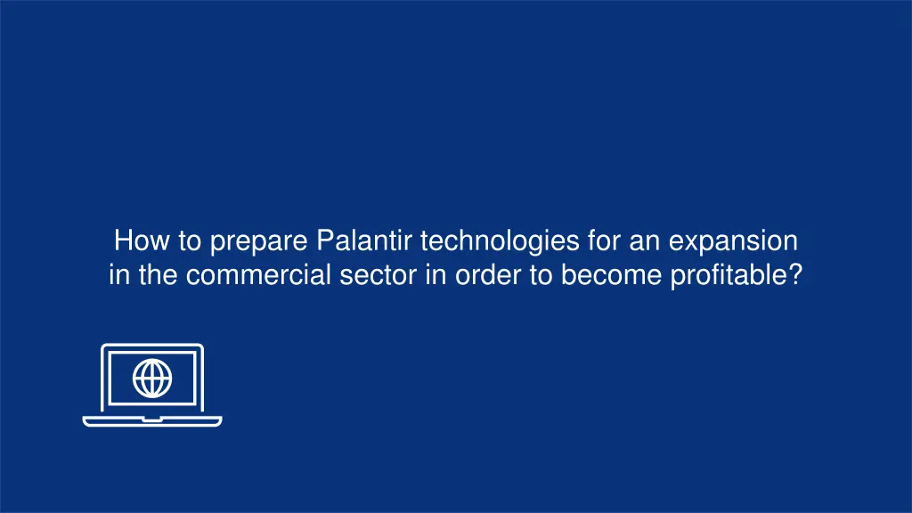 how to prepare palantir technologies