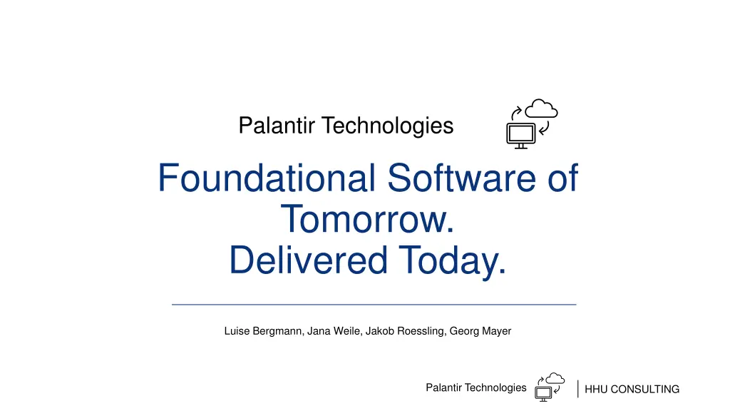 palantir technologies