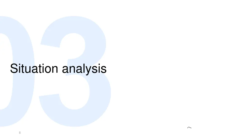 situation analysis