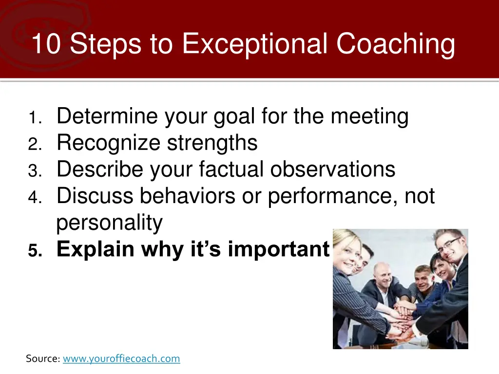 10 steps to exceptional coaching 4